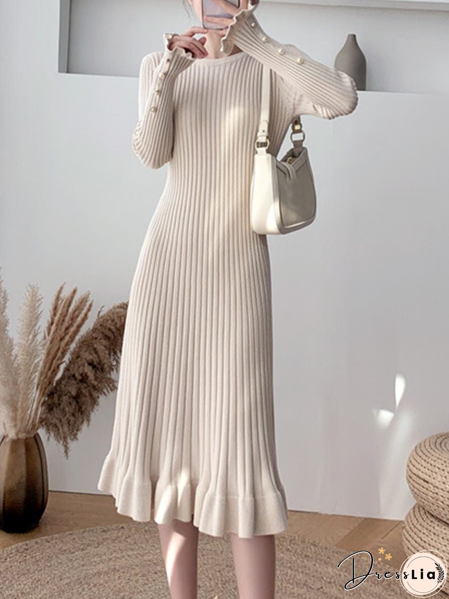 Effortless and Chic winter Dress