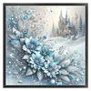 Winter Scenery-11CT Stamped Cross Stitch 40*40cm/15.75*15.75in