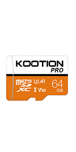micro SD card 64GB U3