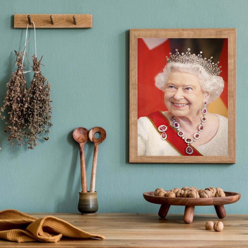 

The Queen of England - Square Drill Diamond Painting - 40*50CM, 07, 501 Original