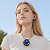 Wireless Karaoke Bluetooth-compatible Clip-On Earphone TF Card 30H Playtime
