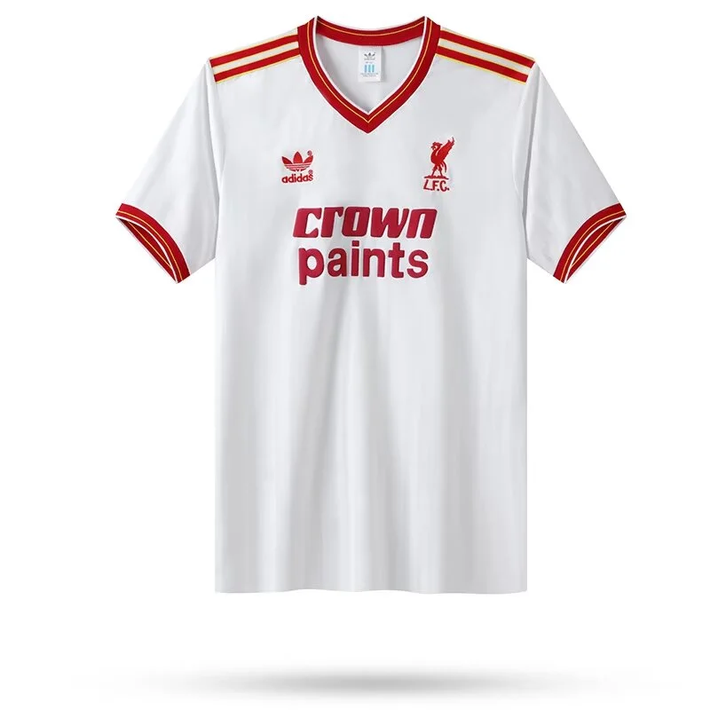 Retro 1985-1987 Liverpool Away Football Shirt Thai Quality