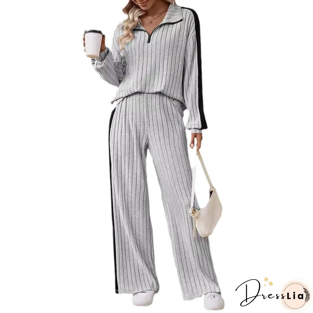 Women's Goods Large Casual Autumn Design Two-piece Suits