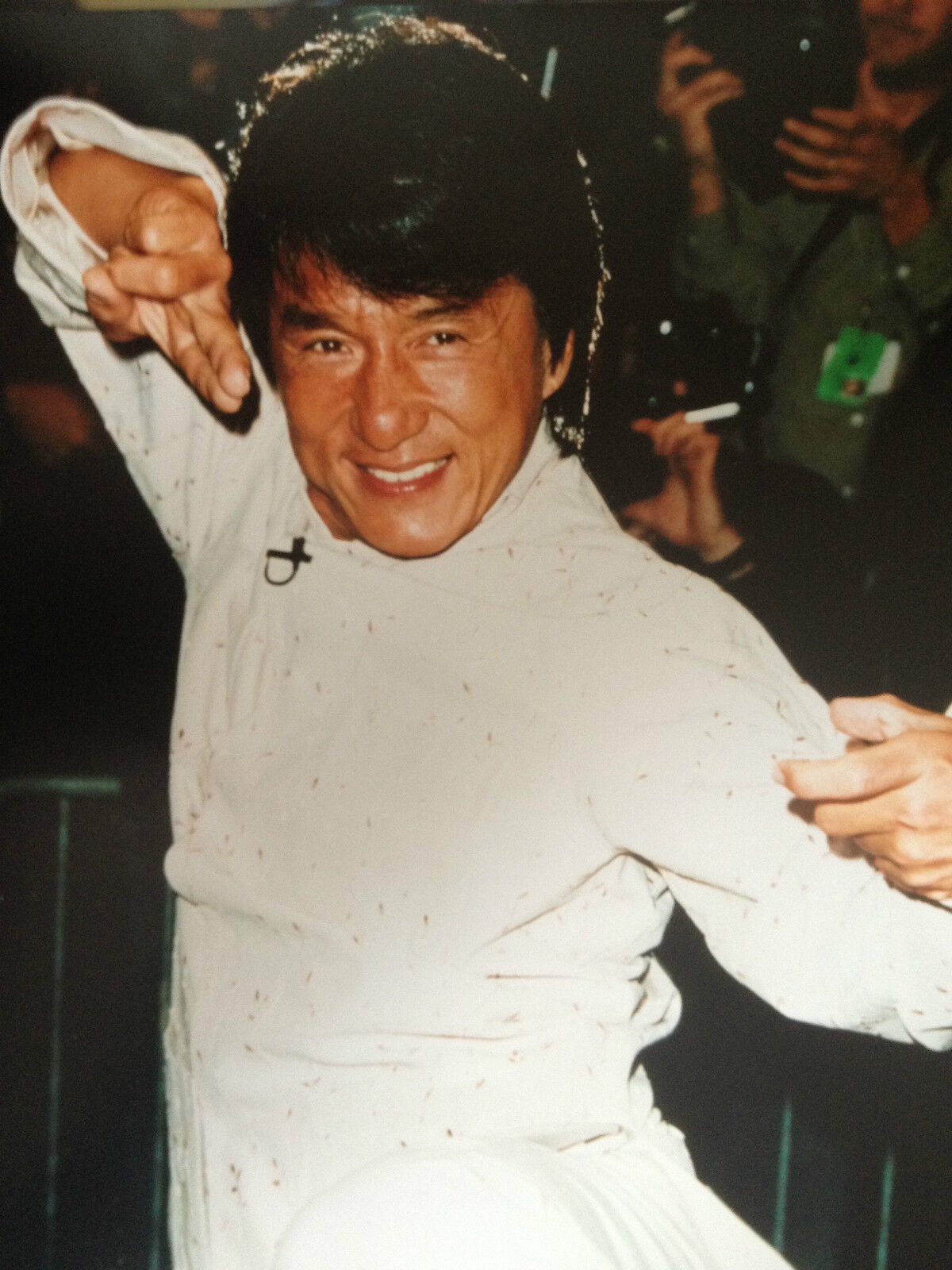 JACKIE CHAN - MARTIAL ARTS ACTOR - SUPERB COLOUR Photo Poster paintingGRAPH