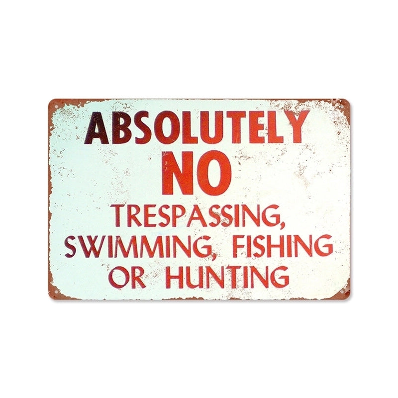 Casual Cartoon Letter Iron Pendant Wall Art