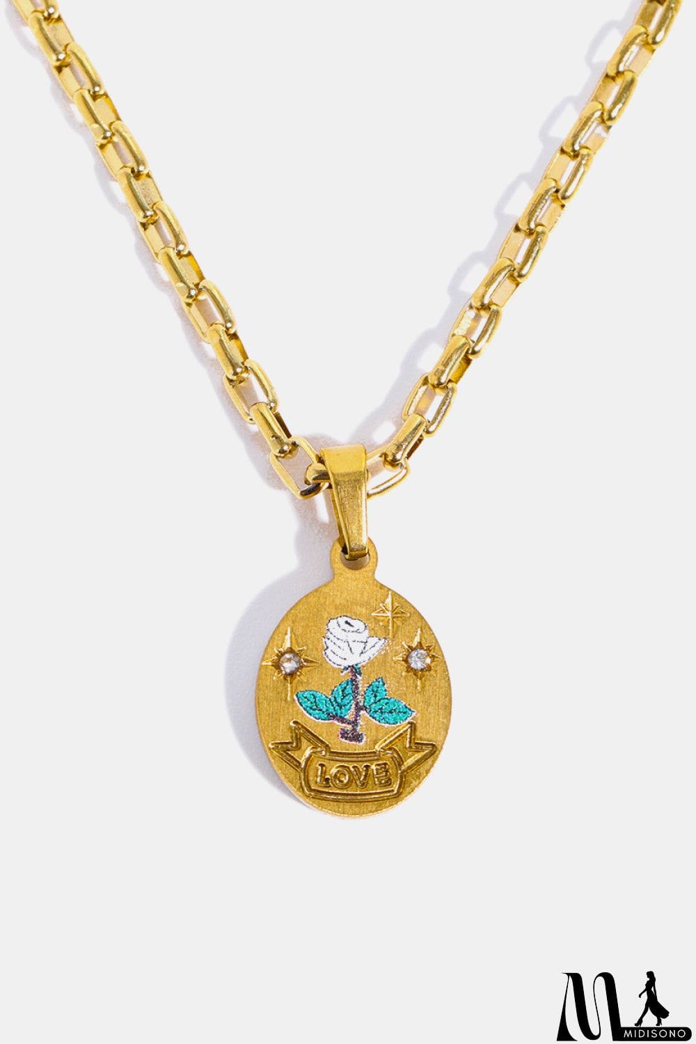 MidiSono - Stainless Steel 18K Gold-Plated Necklace