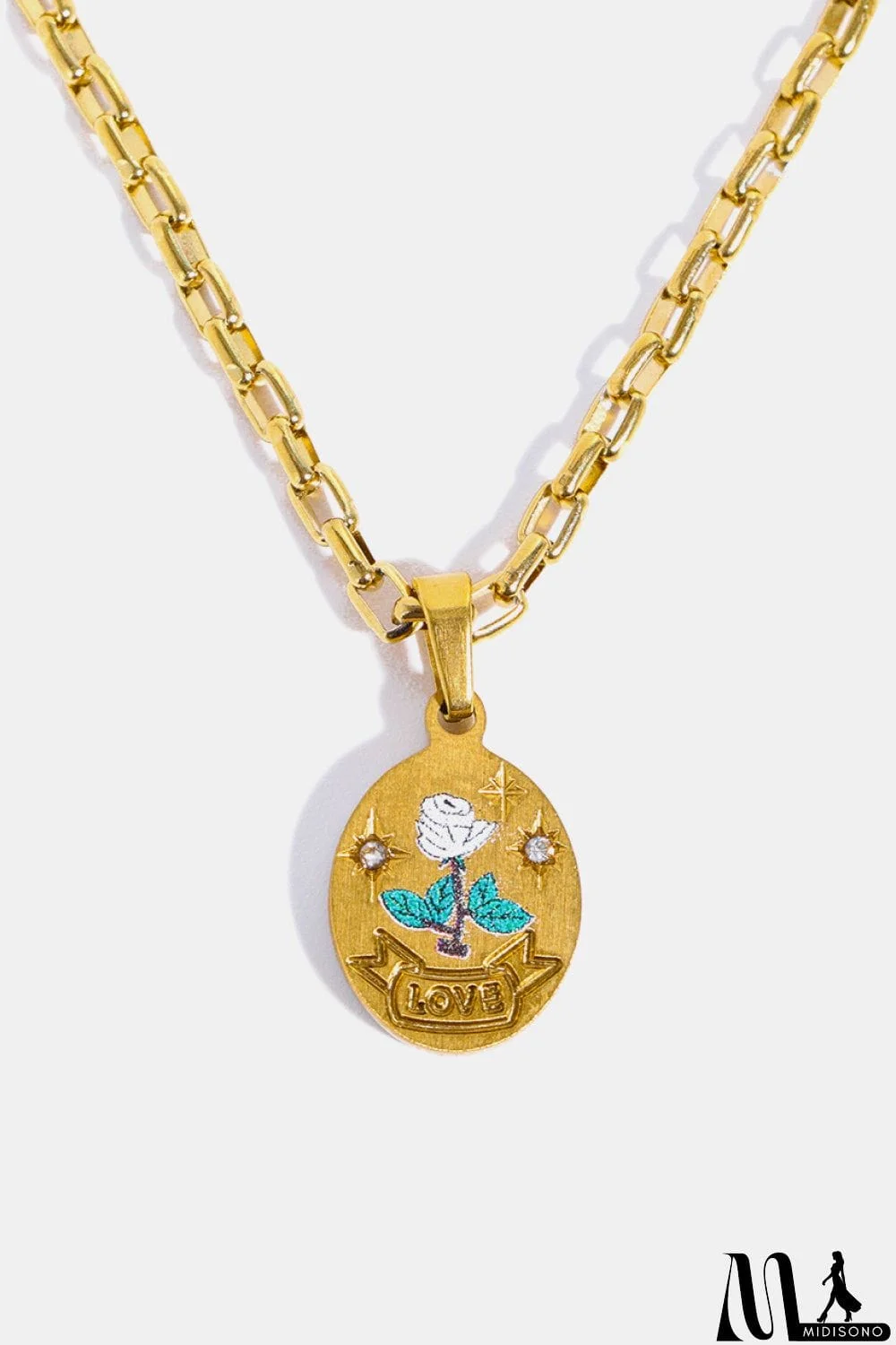 MidiSono - Stainless Steel 18K Gold-Plated Necklace