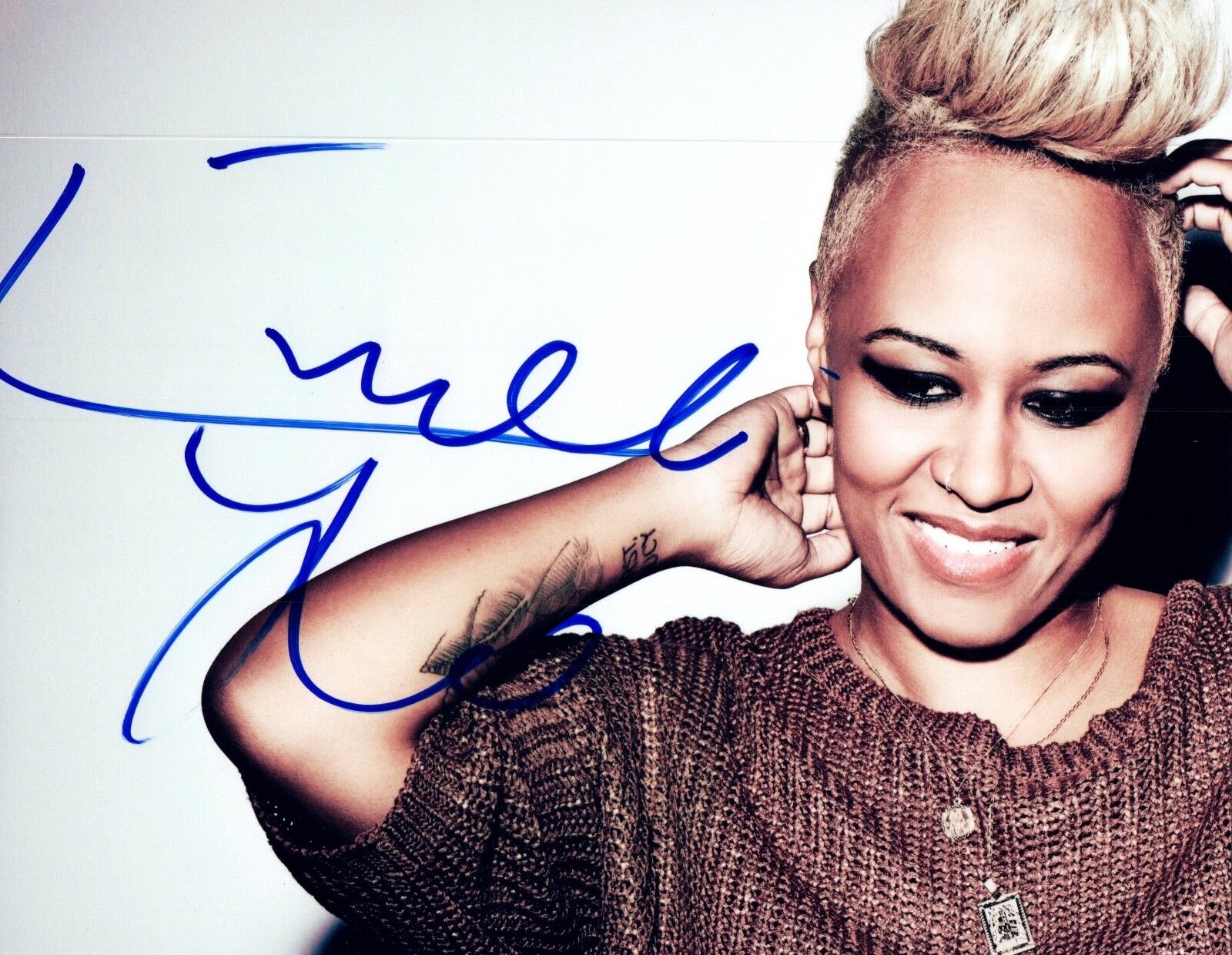 Emeli Sande Signed Autographed 8x10 Photo Poster painting COA VD