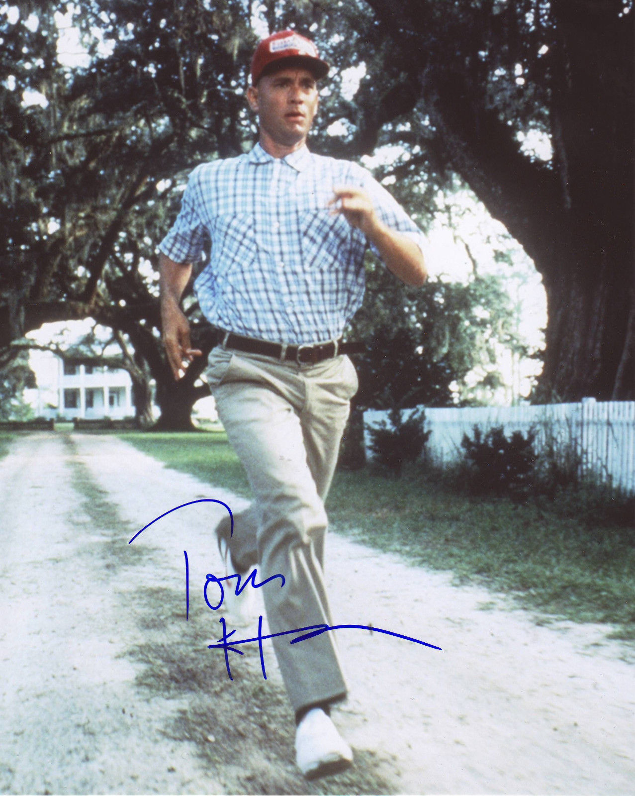 TOM HANKS - FORREST GUMP AUTOGRAPH SIGNED PP Photo Poster painting POSTER