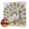 (Pre-Framed)Peacock-Special Shape Diamond Painting Kit(25x25cm)