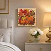 DIY Pre-Framed Autumn Festival Button Art Canvas Kit