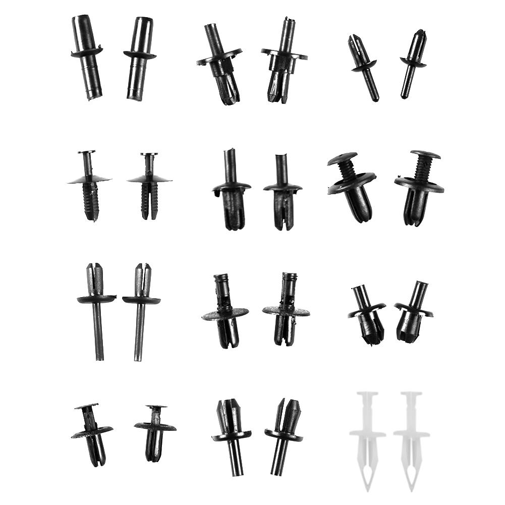 

350pcs Auto Fastener Car Bumper Clips Retainer Car Fastener Rivet Fender, 501 Original