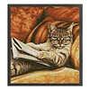 (US Only)Cat Stamped Cross Stitch Kit for Beginner Home DIY 14CT Embroidery Kit 44x50cm