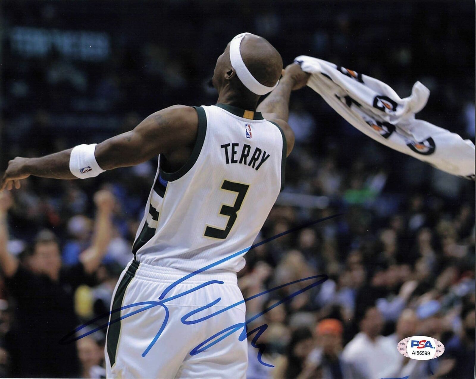 Jason Terry signed 8x10 Photo Poster painting PSA/DNA Milwaukee Bucks Autographed