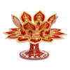 Diamond Art Mandala Lotus Rotating Candle Holder Home Decor