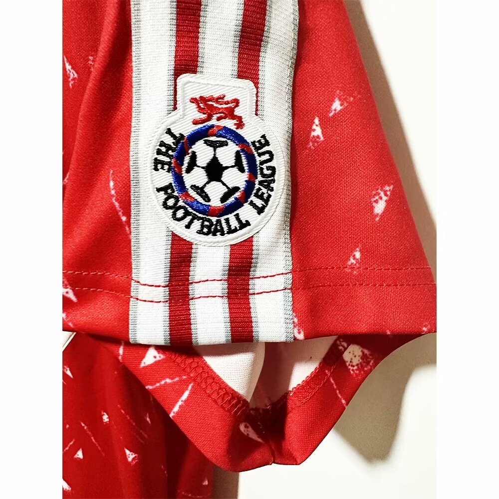 Retro 89/91 Liverpool Home with patch Football Shirt Thai Quality