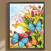 Diamond Painting-5D Full Round Drill  Butterfly