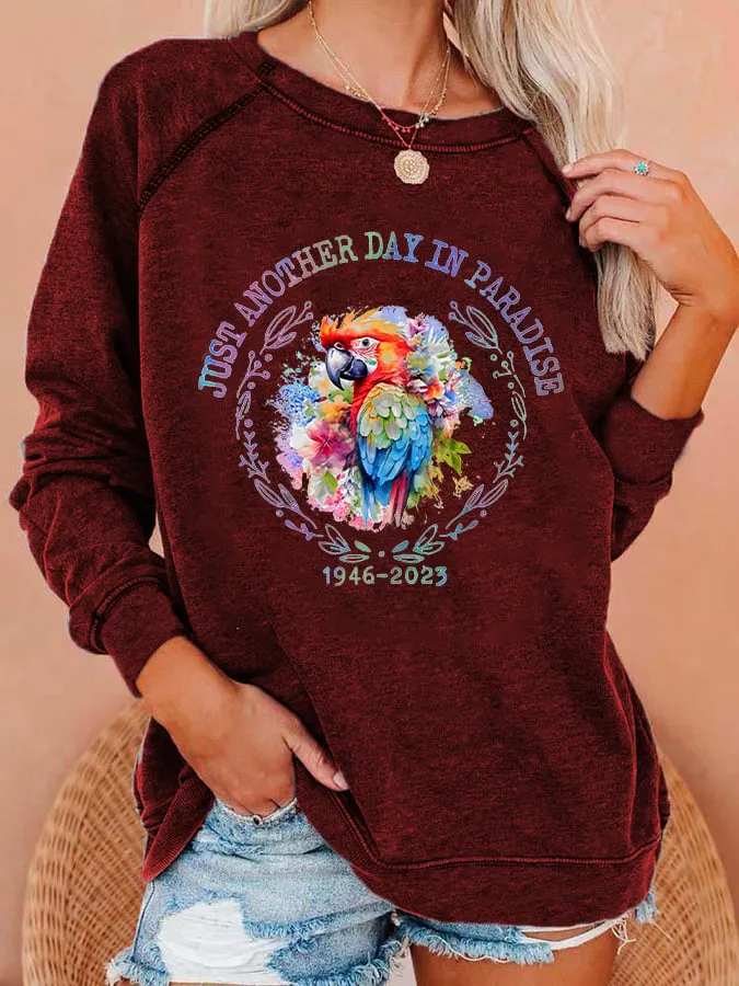 Women's Just Another Day In Paradise Sweatshirt