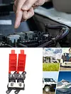 2 Way Car Auto Fuses Holder 200A High Performance Bolt-on Fuses Box for RV Truck