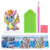 >SALE<DIY Crystal Diamond Ornament Acrylic Multi-Color Dragon Kids Gift (2#)