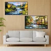 2pcs(70*40cm)Landscape - Full Round Drill Diamond Painting
