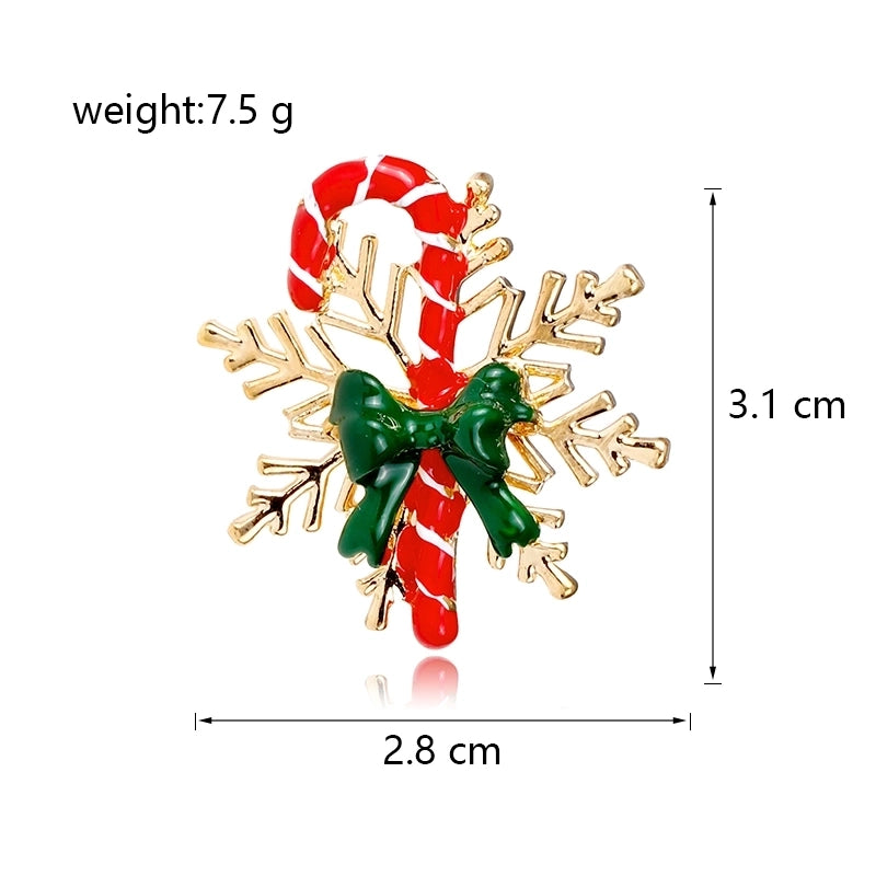 Novelty Bow Knot Snowflake Alloy Unisex Brooches