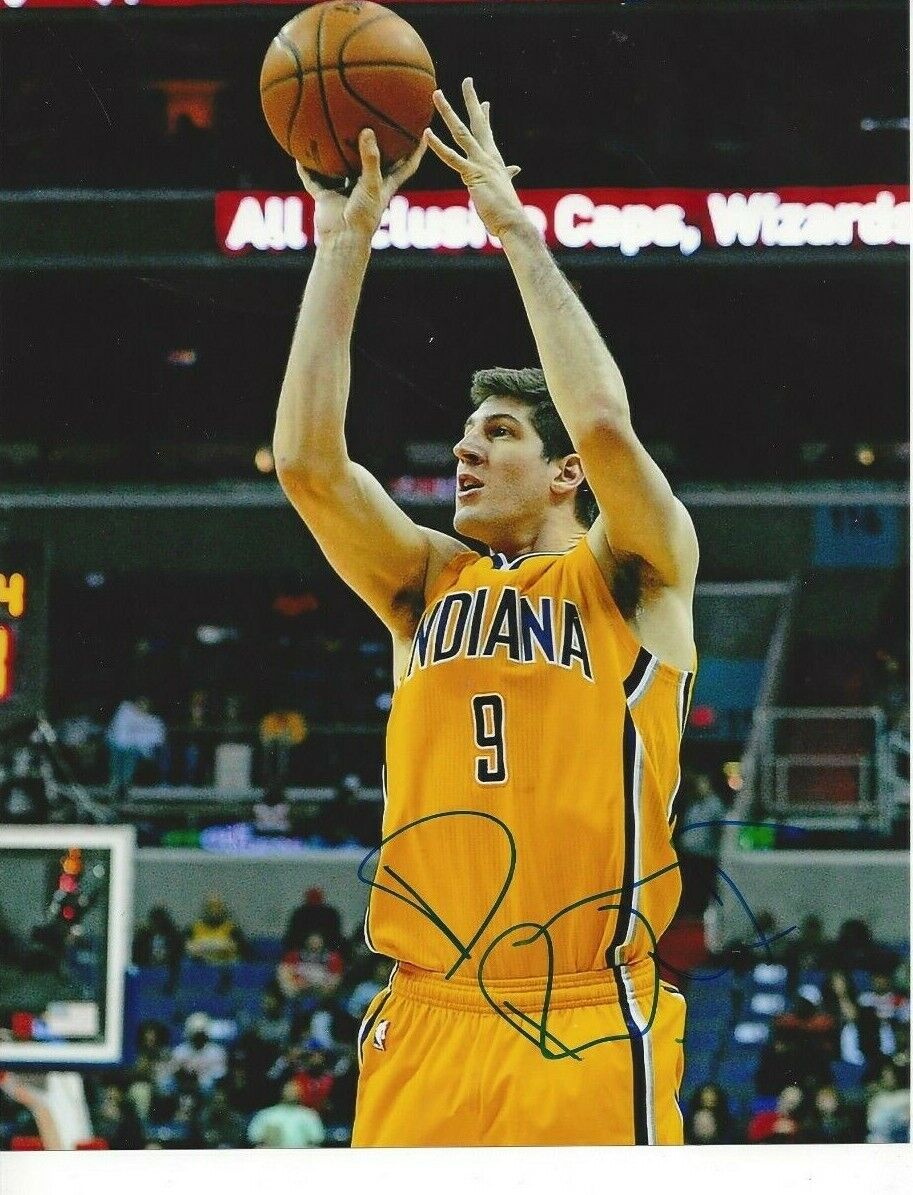 Danjam Rudez Autographed 8x10 Indiana PacersRare C234