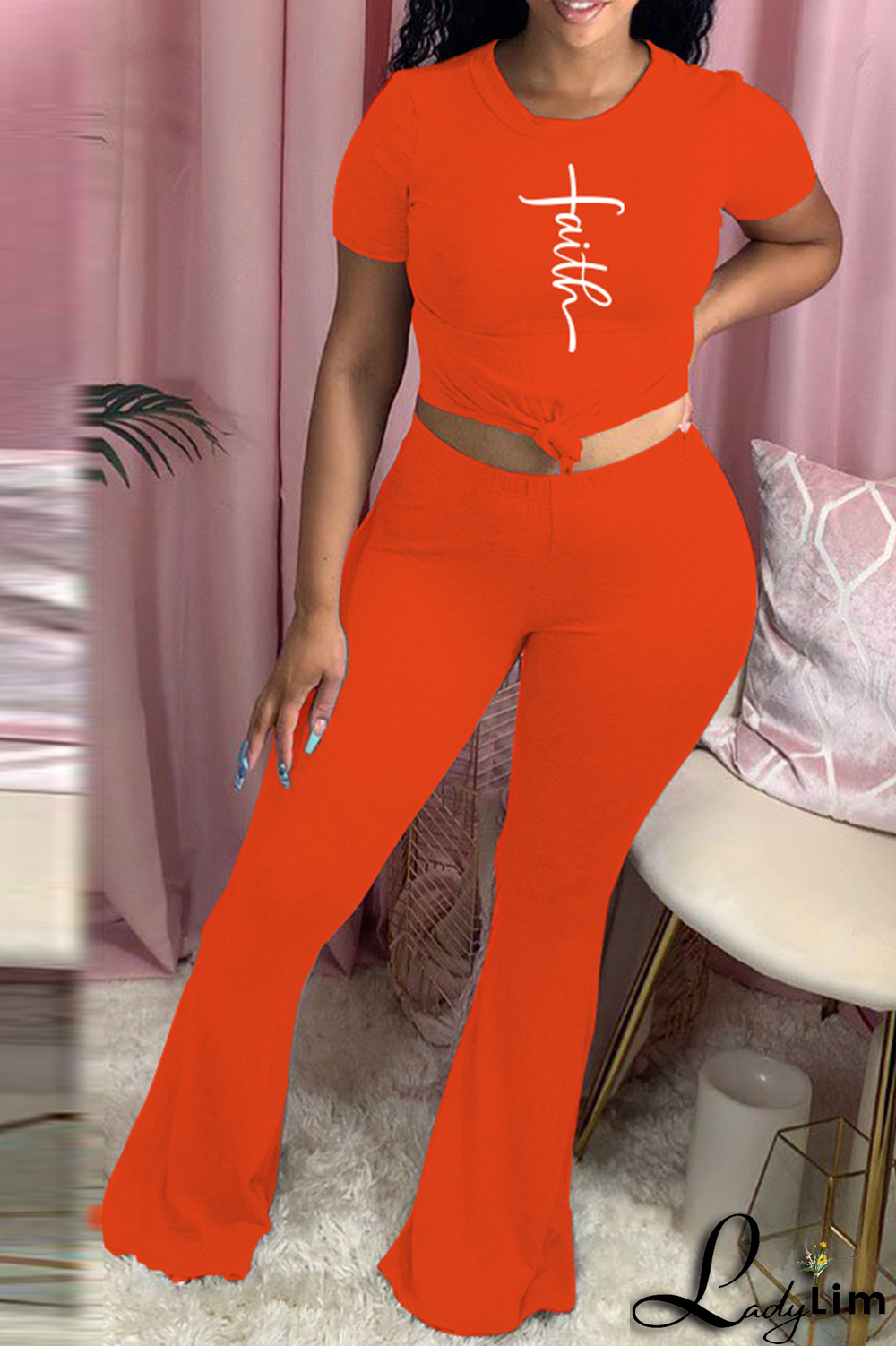 Black Casual Print Patchwork O Neck Short Sleeve Two Pieces