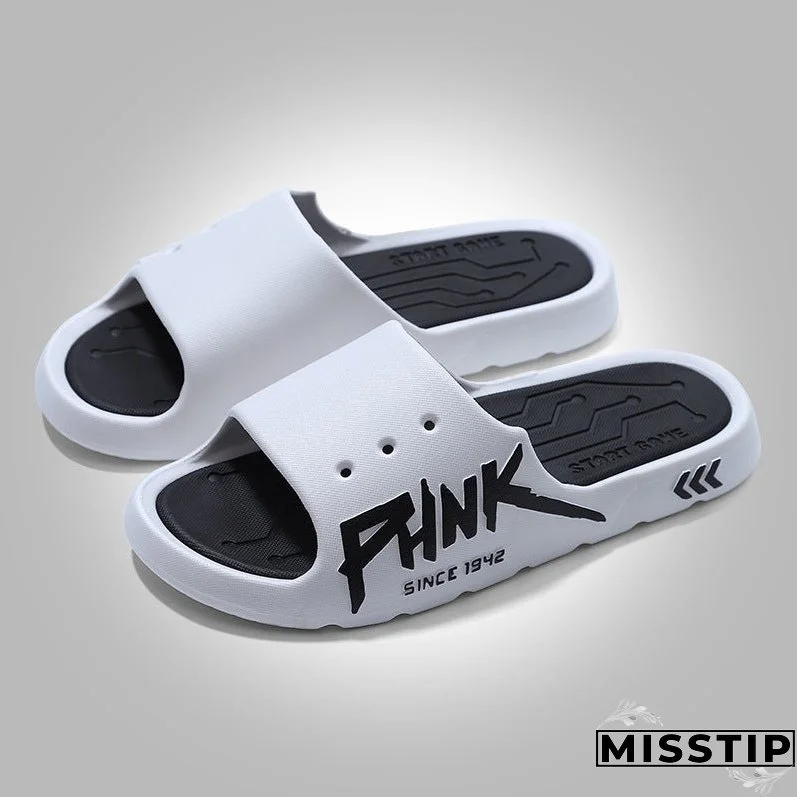 Trendy Slouchy Couple Home Indoor Flip Flops