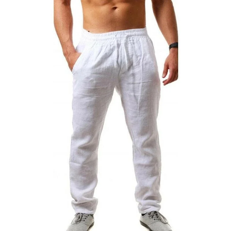 Men's Linen Pants-inspireuse