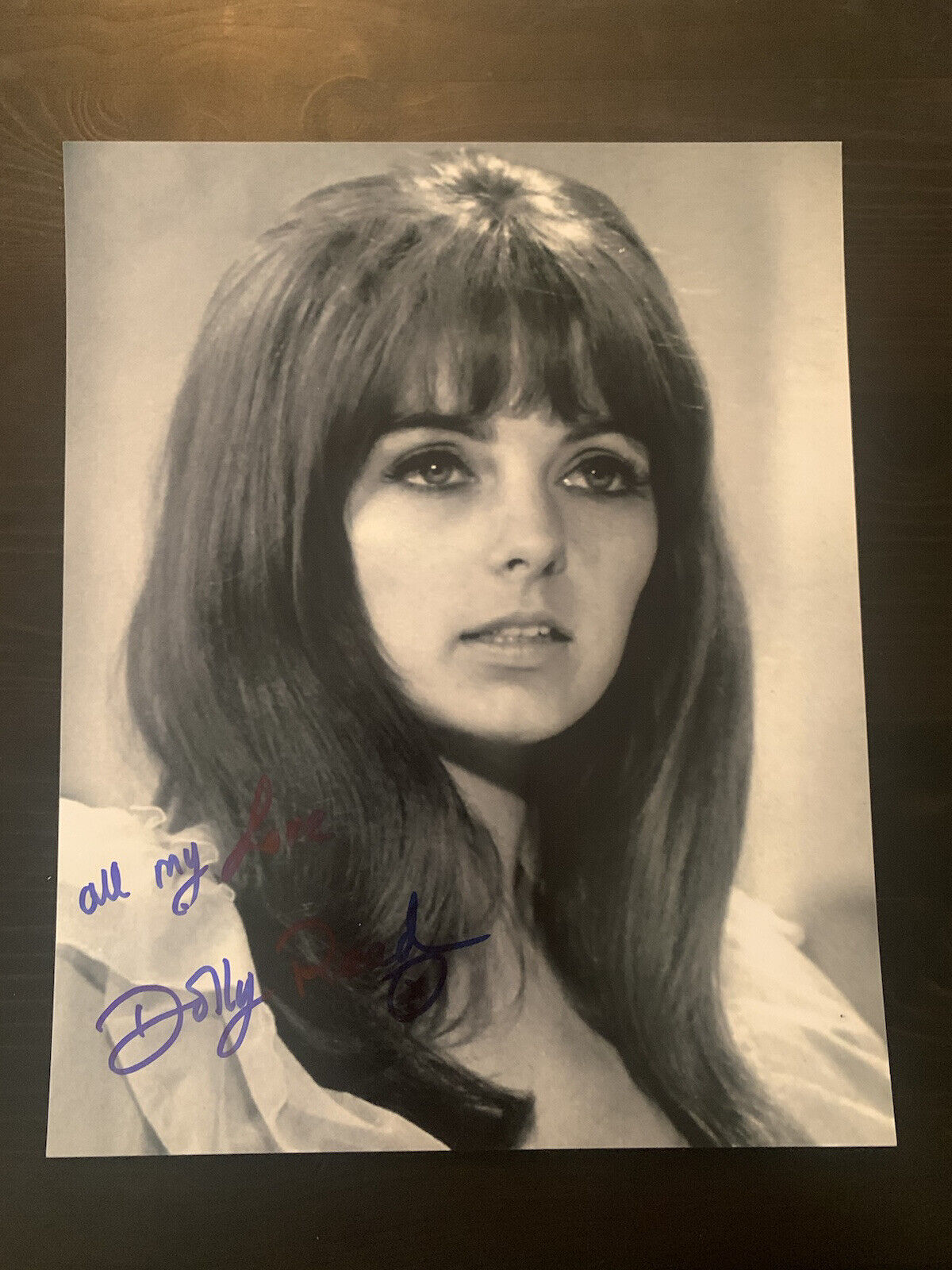 Dolly Read signed 8x10 Photo Poster painting Playmate Autographed Beyond the Valley of The Dolls