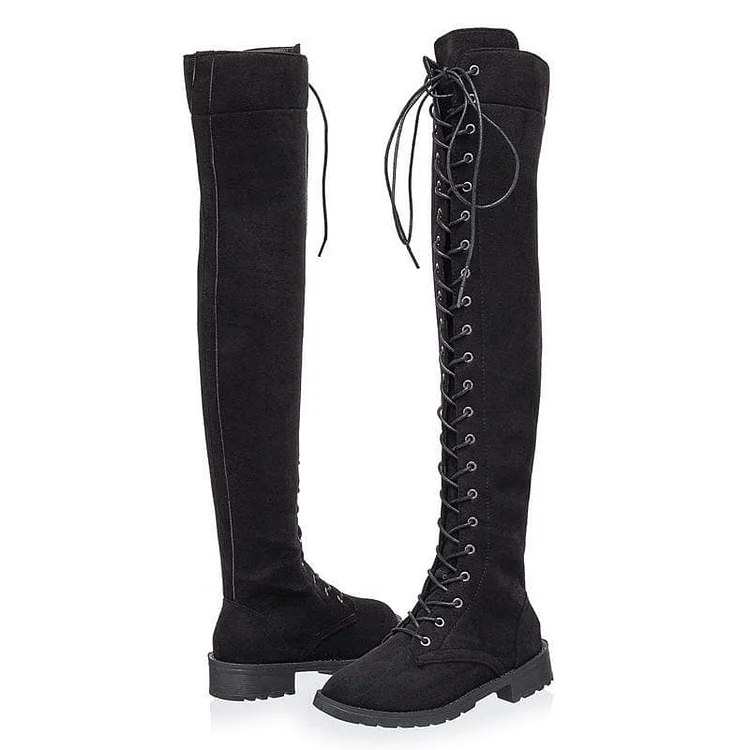 Gladiator Over-the-knee Boots S13063