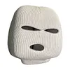Halloween Spoof Face Funny Car Headrest Cover Decoration for Most Cars (White)