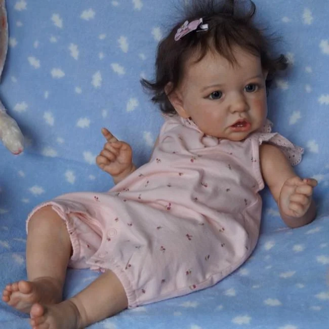  （1 Woche Lieferung)  50 cm /20"  Kleine Esther Reborn Babypuppe Mädchen - RSDP-Rebornbabypuppen-Rebornbabypuppen.de®