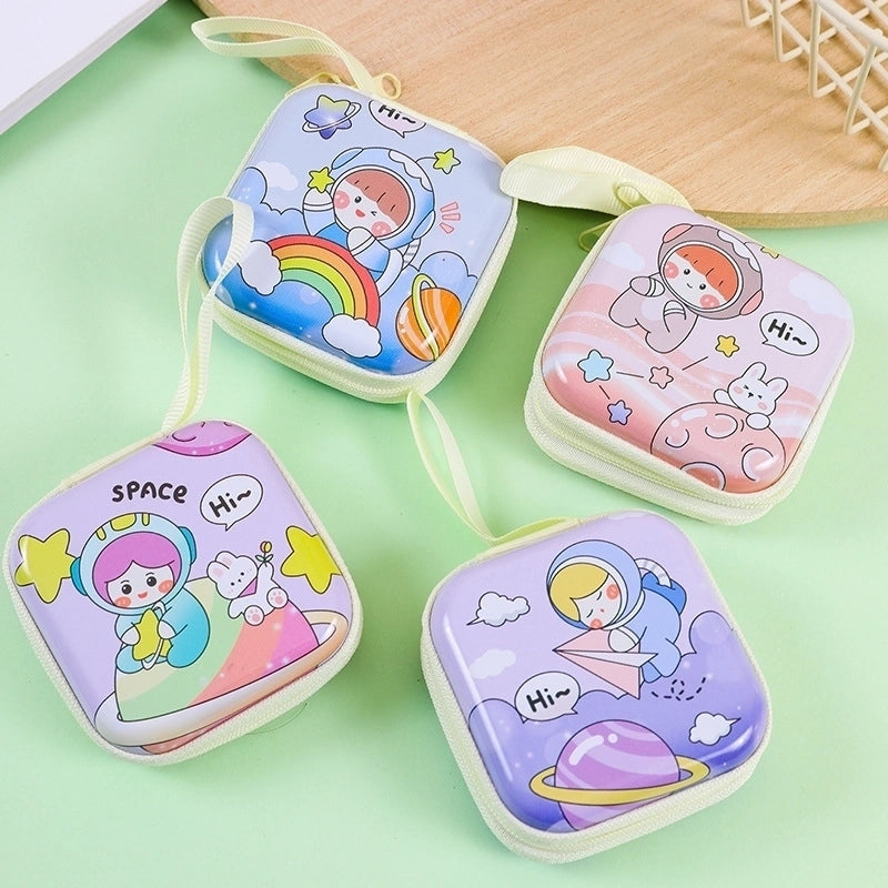 Girl’S Cartoon PVC Zipper Coin Purses