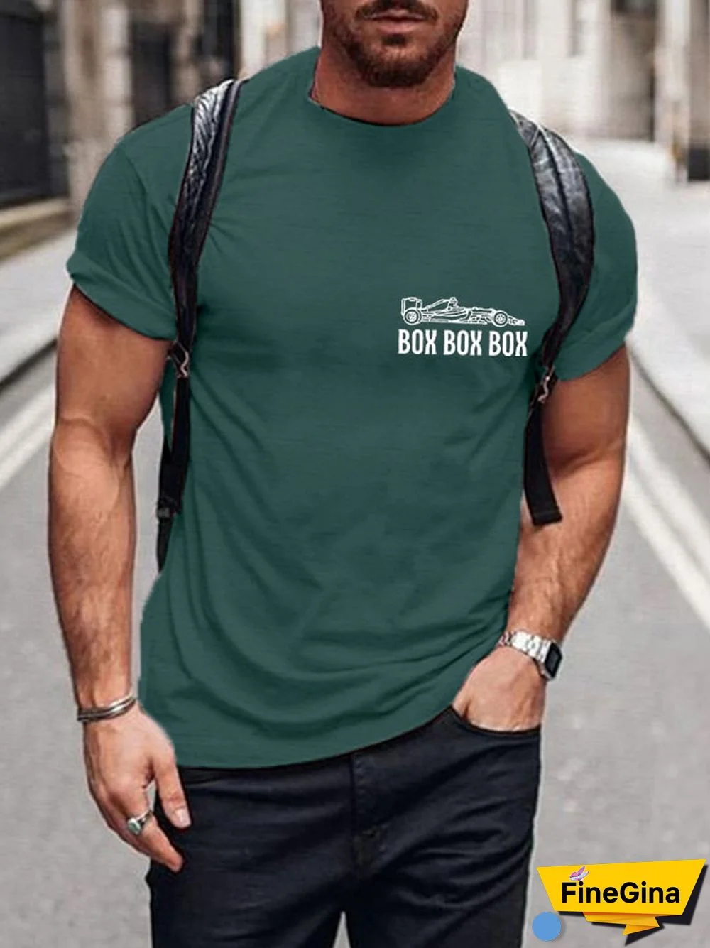 Men's Racing Casual T-Shirt