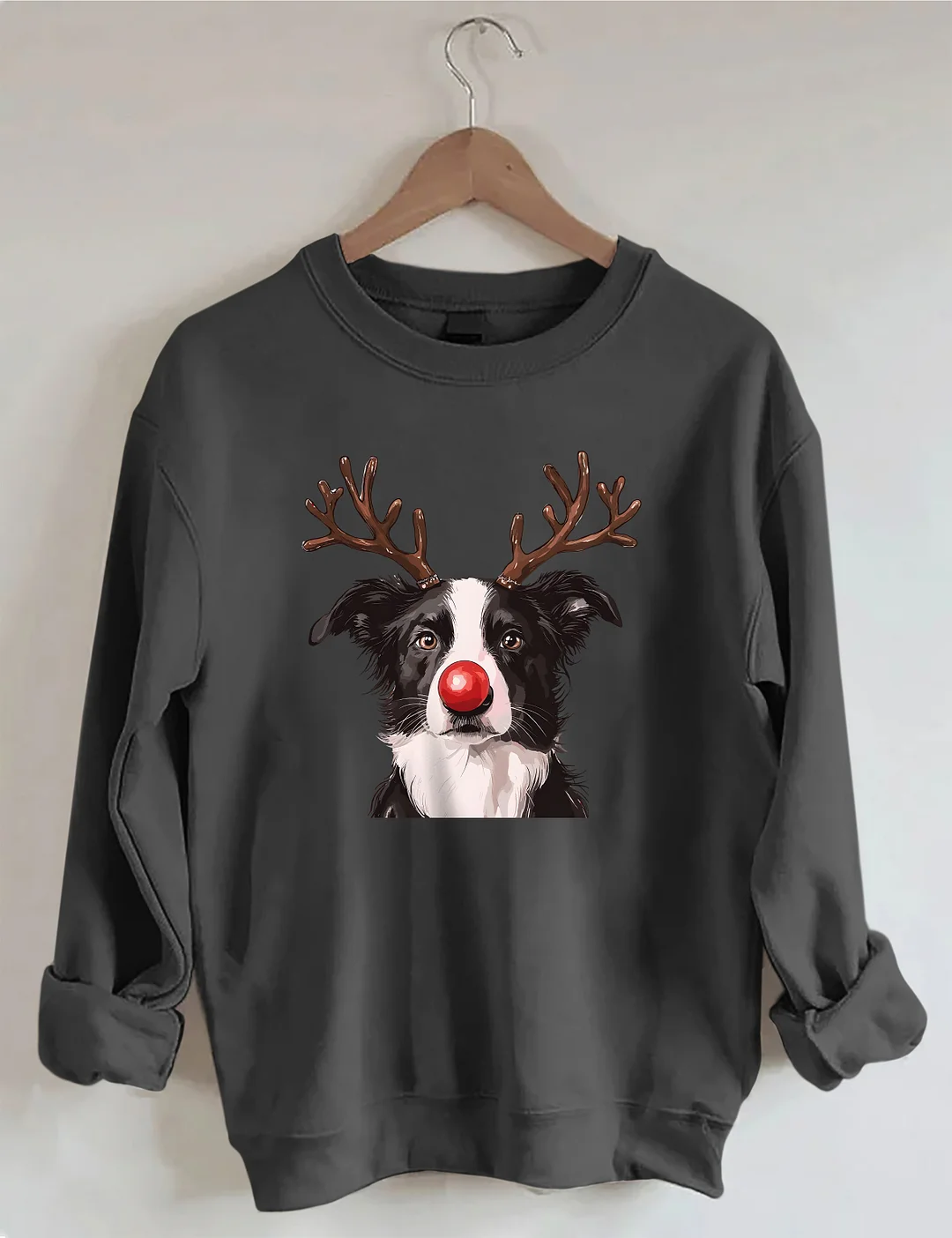 Border Collie Christmas Sweatshirt