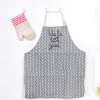 1 Psc 60x70 cm Printed Unisex Cooking Dining Room Kitchen BBQ Restaurant Cleaning Pocket Waitress Brief Baking Mats Aprons 