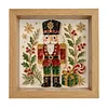 Christmas Nutcracker Glass Mosaic DIY Craft Kit &ndash; Framed Christmas Wall Art