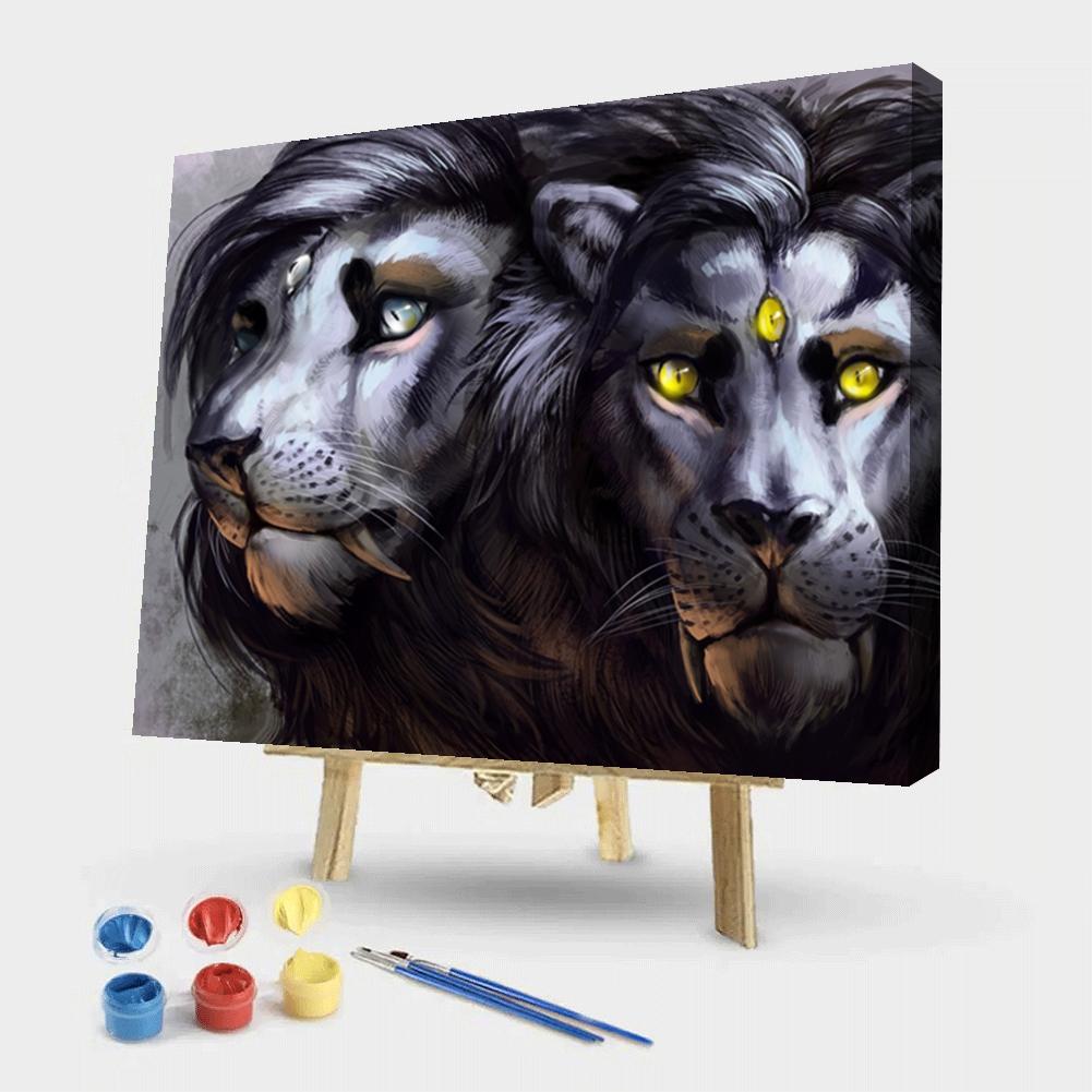 Lion - Painting By Numbers - 50*40CM gbfke