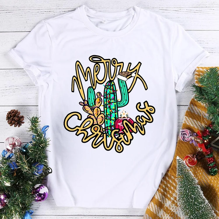 Merry Christmas  T-shirt Tee -614593-Annaletters