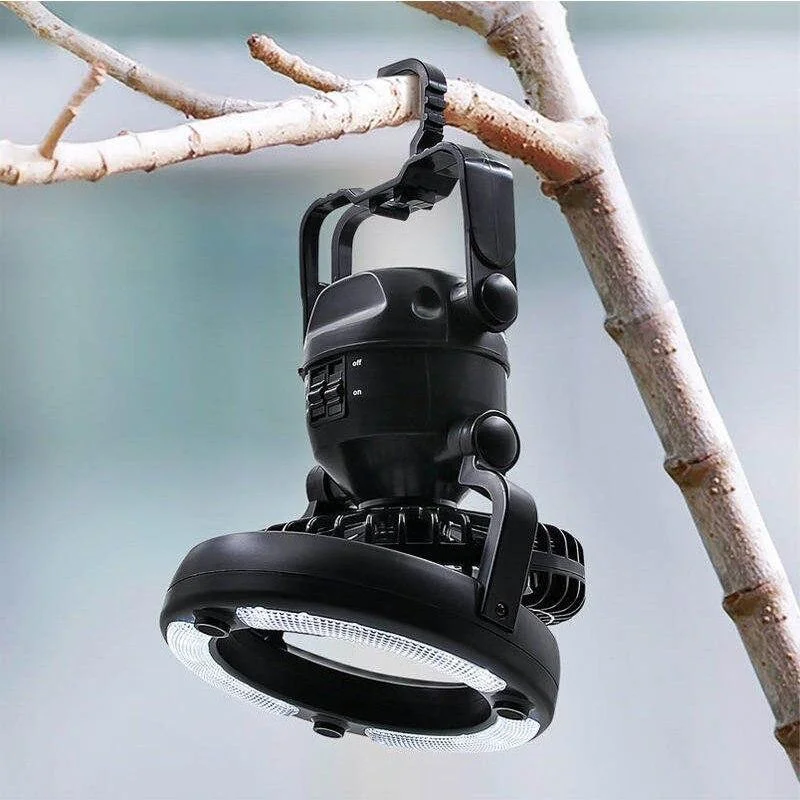 2-In-1 LED Camping Fan Lantern - vzzhome