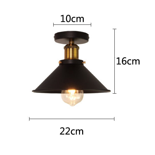 Vintage Ceiling Lamp For Living Room Bedroom Ceiling Lamps Decorative ...