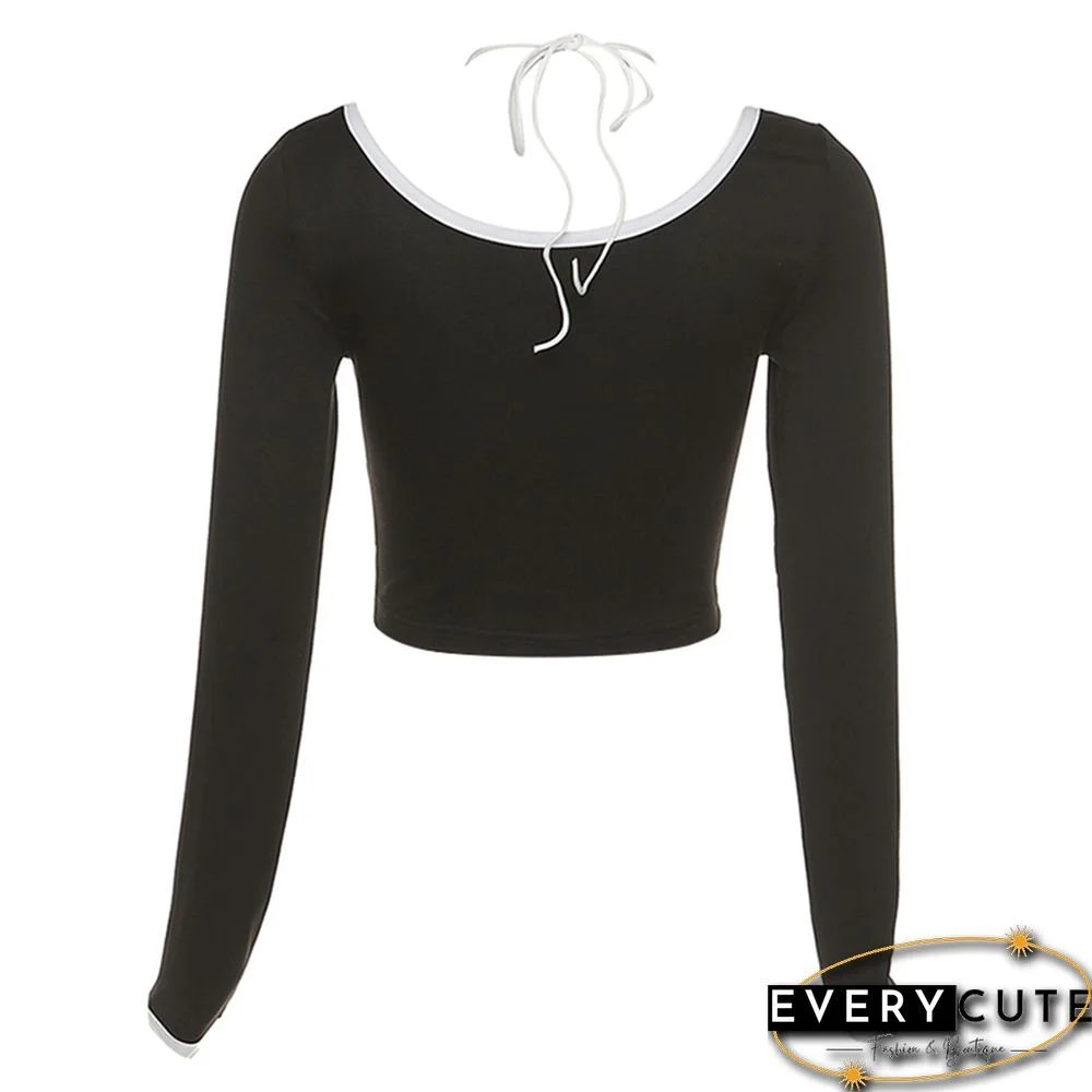 E-girl Harajuku T-shirt 90s Women Vintage Top Y2K Aesthetic Summer Autumn Slim Fit Tees Tops Streetwear Gothic Punk