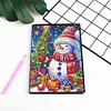 Diamond Painting Xmas Snowman Tree Diary Book 50 Pages for Adults Kids