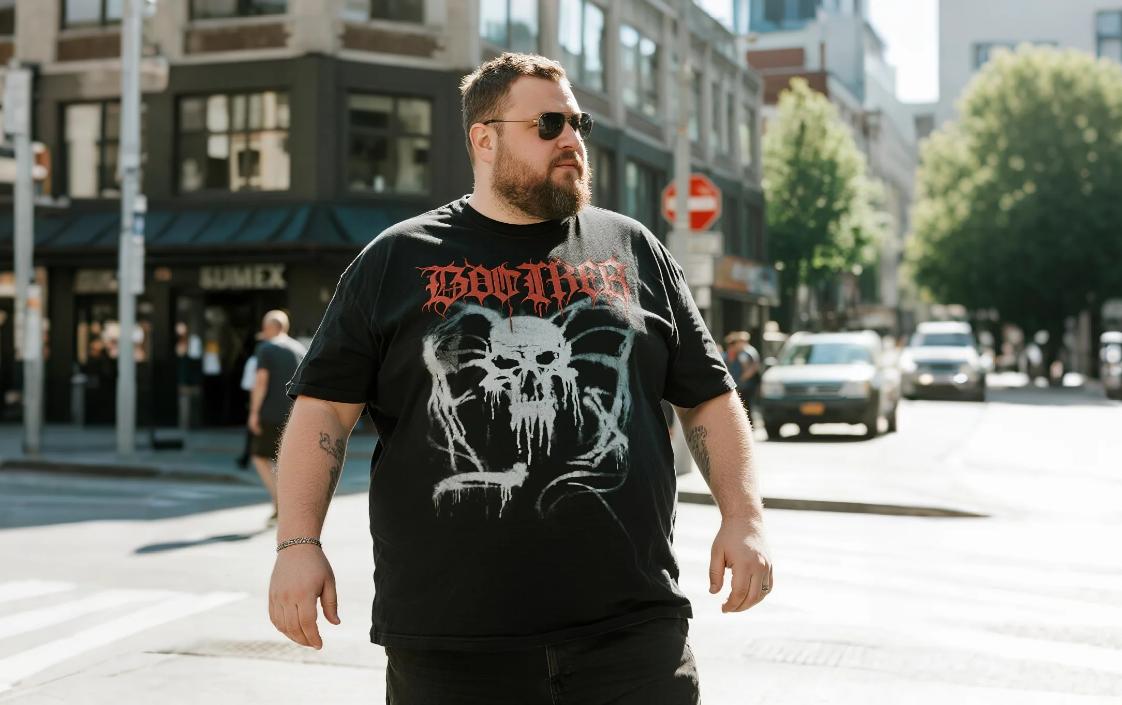 Big and tall Gothic T-shirts for men
