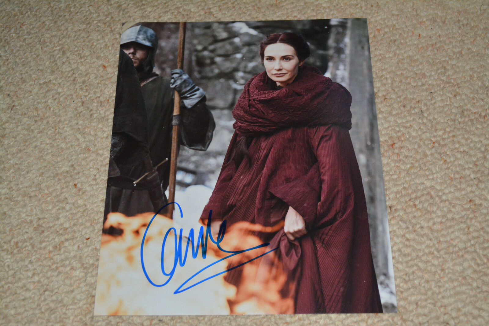 CARICE VAN HOUTEN signed autograph In Person 8x10 (20x25cm) GAME OF THRONES