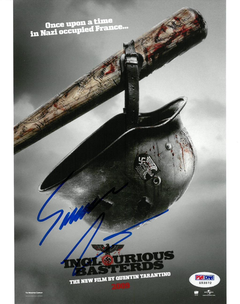 Samm Levine Signed Inglourious Basterds Autographed 8x10 Photo Poster painting PSA/DNA #Z53572