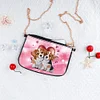 (US Local)Special Shape Love Puppy 5D DIY Diamond Painting Clutch Bag for Women Girls