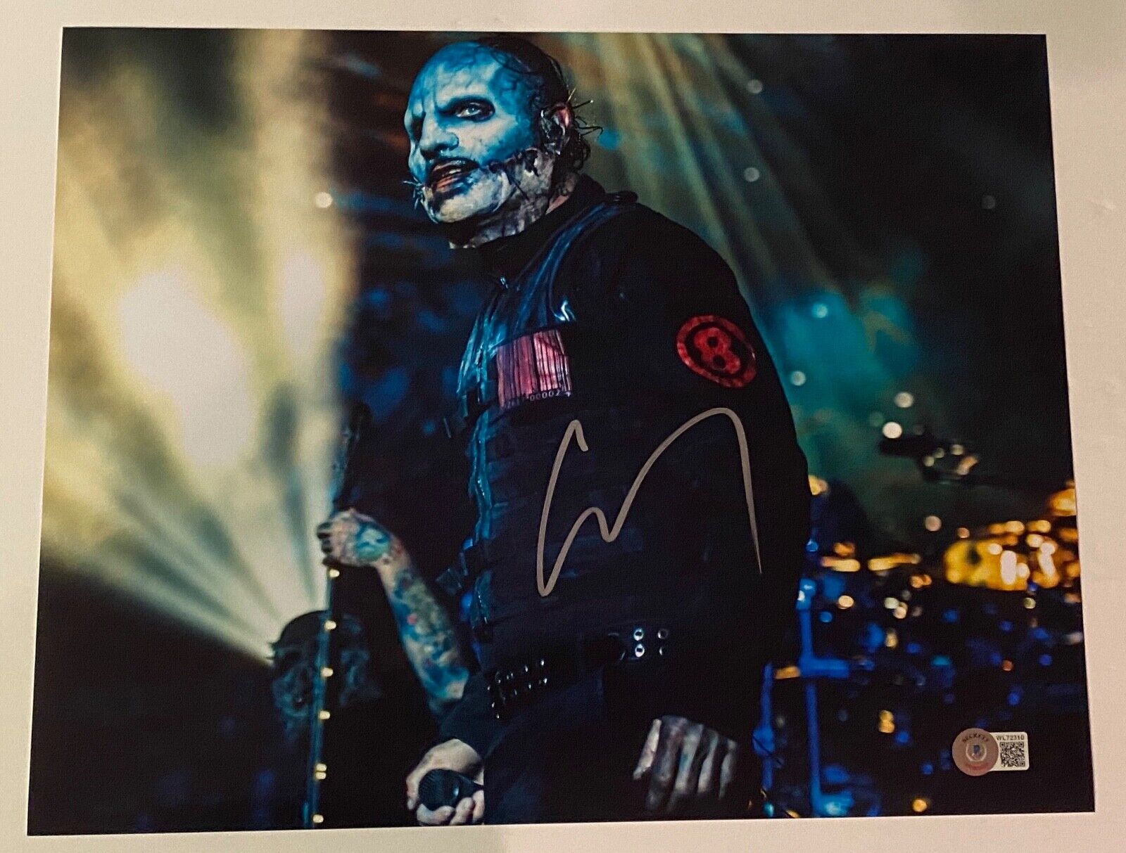 Corey Taylor Signed Autograph 11x14 Photo Poster painting Slipknot Stone Sour Proof Beckett COA